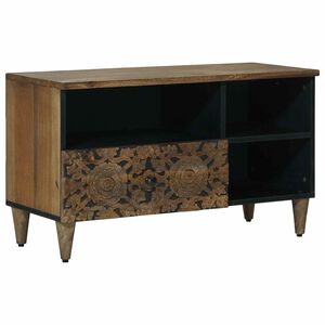 vidaXL Televizn&iacute; skř&iacute;ň Hněd&aacute; 80 x 33 x 46 cm Masivn&iacute; mangov&eacute; dřevo