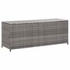 vidaXL Zahradn&iacute; &uacute;ložn&yacute; box &scaron;ed&yacute; 150 x 50 x 60 cm polyratan