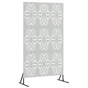 vidaXL Obrazovka pro soukrom&iacute; 100 x 50 x 180 cm Pozinkovan&aacute; ocel