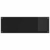 vidaXL Kuchyňská zástěna Černá 120 x 40 x 0,6 cm tvrzené sklo