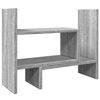 vidaXL Stoln&iacute; organiz&eacute;r &scaron;ed&yacute; sonoma 38,5 x 17 x 39 cm kompozitn&iacute; dřevo