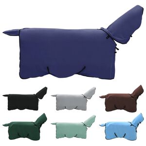 vidaXL Deka pro koně N&aacute;mořnick&aacute; modr&aacute; Polyester