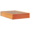 vidaXL Postel bez matrace voskově hněd&aacute; 160 x 200 cm masivn&iacute; borovice
