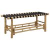 vidaXL Zahradn&iacute; lavice 110 x 38 x 40 cm Bambus Př&iacute;rodn&iacute; Obd&eacute;ln&iacute;kov&yacute;