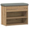 vidaXL Lavice s botn&iacute;kem dub artisan 62x32x50 cm Engineered Wood
