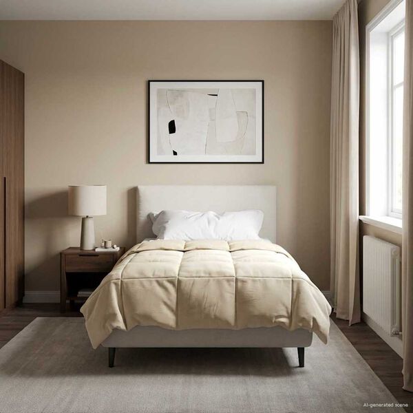 vidaXL Letn&iacute; přikr&yacute;vka &Scaron;něrov&aacute;n Kr&eacute;mov&aacute; 140 x 200 cm Mikrovl&aacute;kno