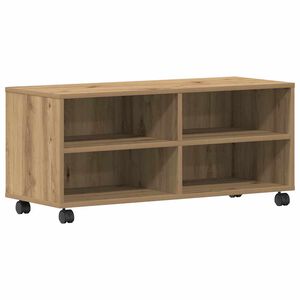 vidaXL Televizn&iacute; skř&iacute;ň 90 x 35 x 40.5 cm Hněd&aacute; Kompozitn&iacute; dřevo