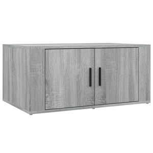 vidaXL Konferenčn&iacute; stolek &scaron;ed&yacute; sonoma 80 x 50 x 36 cm kompozitn&iacute; dřevo
