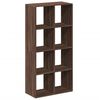 vidaXL Knihovna/děl&iacute;c&iacute; stěna hněd&yacute; dub 69,5x29x137,5 cm kompozit