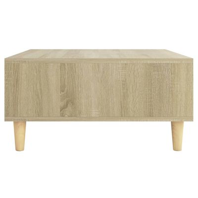 vidaXL Konferenční stolek dub sonoma 60 x 60 x 30 cm dřevotříska