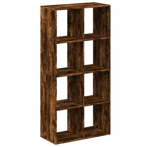 vidaXL Knihovna/děl&iacute;c&iacute; stěna kouřov&yacute; dub 69,5x29x137,5 cm kompozit