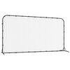 vidaXL Fotbalov&yacute; rebounder čern&yacute; 366 x 90 x 183 cm HDPE