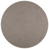 vidaXL Kusov&eacute; koberce Kulat&yacute; LUGO Taupe &Oslash; 160 CM Polyester