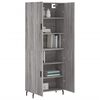 vidaXL Skř&iacute;ň highboard &scaron;ed&aacute; sonoma 69,5 x 34 x 180 cm kompozitn&iacute; dřevo