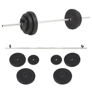 vidaXL Činkov&aacute; sada 30 kg