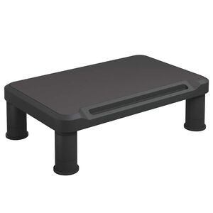 vidaXL Stojan na monitor čern&yacute; 38 x 24 x 10,5 cm