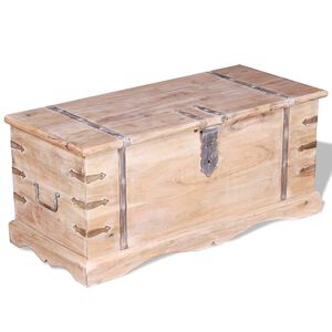 vidaXL &Uacute;ložn&aacute; truhla ak&aacute;ciov&eacute; dřevo