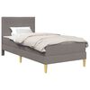 vidaXL R&aacute;m postele 90 x 200 cm Taupe