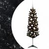 vidaXL &Scaron;t&iacute;hl&yacute; uměl&yacute; v&aacute;nočn&iacute; stromek s v&aacute;nočn&iacute;mi koulemi 120 cm 150 LED