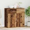 vidaXL Servírovací skříň Staré dřevo 79 x 38 x 80 cm Kompozitní dřevo