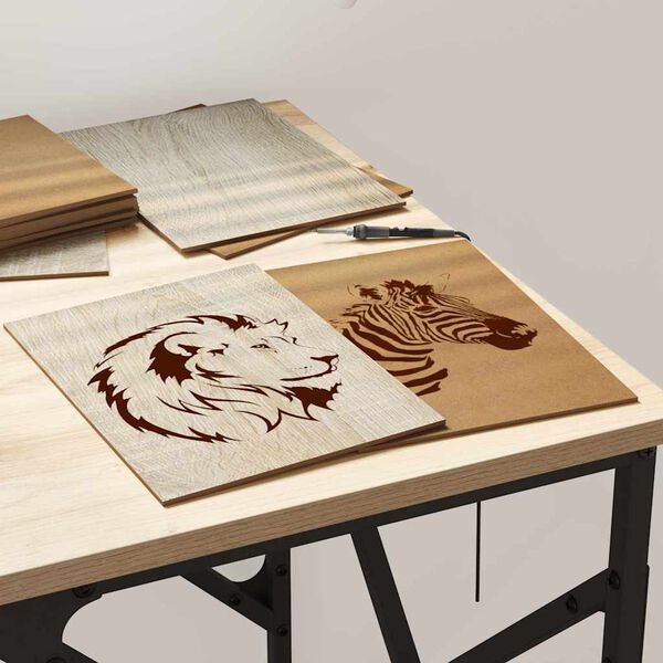 vidaXL Dekoračn&iacute; panely 150 pcs Sonoma dub 15 x 21 x 0.27 cm