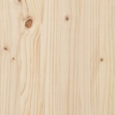 vidaXL Zahradní podnožka 62 x 63,5 x 53,5 cm masivní borové dřevo