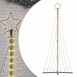 vidaXL LED v&aacute;nočn&iacute; stromek 447 tepl&yacute;ch b&iacute;l&yacute;ch LED diod 250 cm
