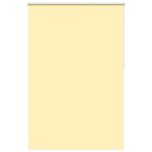 vidaXL Roleta zatemňovac&iacute; žlut&aacute; &scaron;&iacute;řka l&aacute;tky 141,6 cm polyester