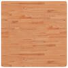 vidaXL Stoln&iacute; deska 90 x 90 x 1,5 cm čtvercov&aacute; masivn&iacute; bukov&eacute; dřevo