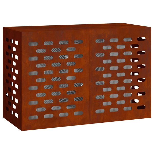 vidaXL Ochrana klimatizace Rezav&aacute; 90 x 40 x 60 cm