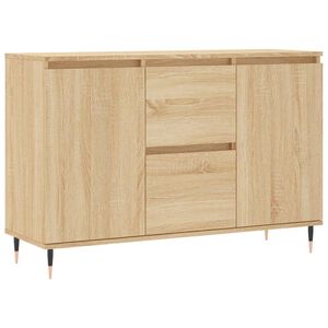 vidaXL Př&iacute;born&iacute;k dub sonoma 101,5 x 35 x 70 cm kompozitn&iacute; dřevo