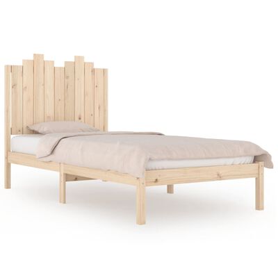 vidaXL Rám postele masivní borovice 90 x 190 cm Single