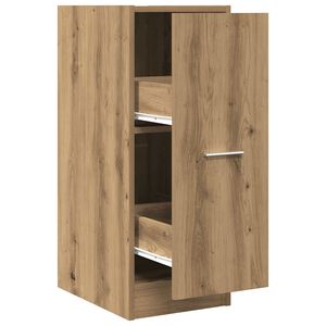 vidaXL Skř&iacute;ňka na l&eacute;ky dub artisan 30 x 41 x 77,5 cm kompozitn&iacute; dřevo