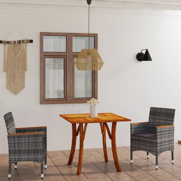 vidaXL 3d&iacute;ln&yacute; zahradn&iacute; j&iacute;deln&iacute; set &scaron;ed&yacute;