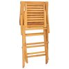 vidaXL Skl&aacute;dac&iacute; židle 4 ks 56x63x90 cm masivn&iacute; teak