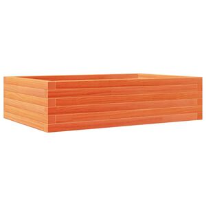 vidaXL Zahradn&iacute; truhl&iacute;k voskově hněd&yacute; 90 x 60 x 23 cm masivn&iacute; borovice