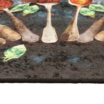 vidaXL Kuchyňský koberec vícebarevný 60x180 cm pratelný protiskluzový