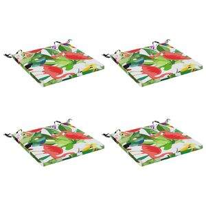 vidaXL Polstry ve 4 kusech SOEST 4 ks 100% polyester V&iacute;cebarevn&yacute;