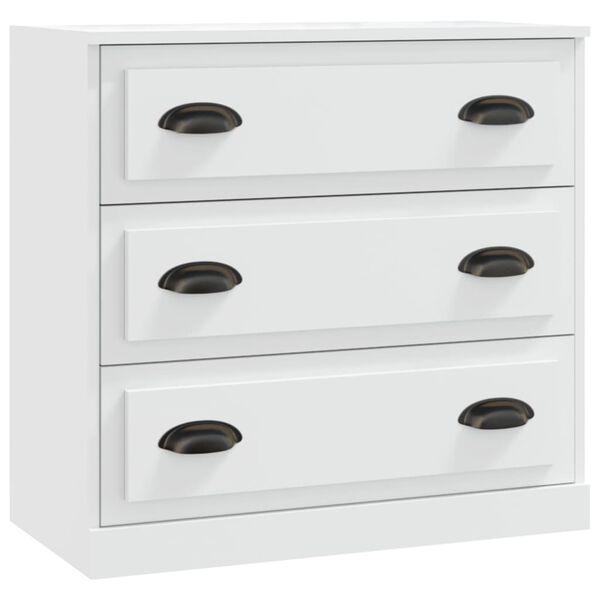 vidaXL Příborník bílý 70 x 35,5 x 67,5 cm kompozitní dřevo