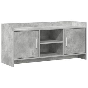 vidaXL Televizn&iacute; skř&iacute;ň 102 x 33 x 47 cm Betonově &scaron;ed&aacute; Kompozitn&iacute; dřevo