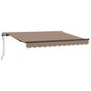 vidaXL Stahovac&iacute; mark&yacute;za Taupe 3,5 x 2 m textil