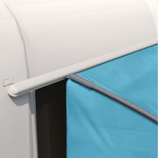 vidaXL Stan na zadn&iacute; dveře auta Modr&aacute; 194 x 180 x 210 cm taft