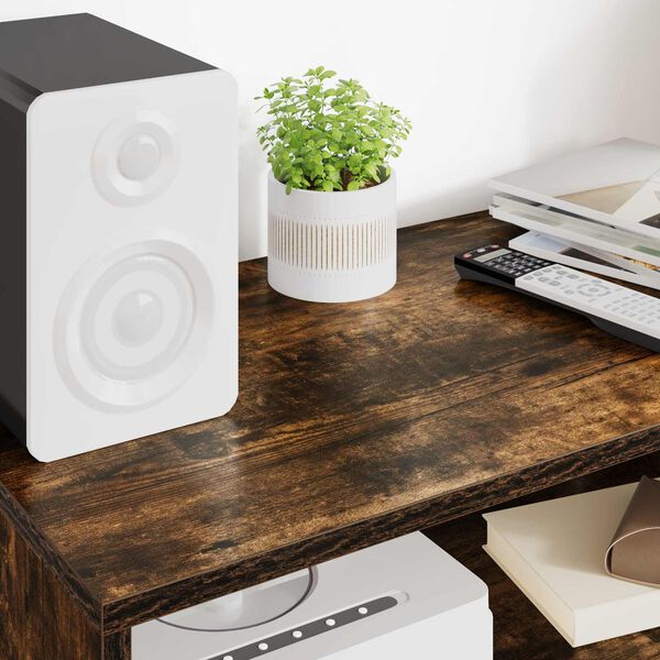 vidaXL Televizn&iacute; skř&iacute;ň Kouřov&yacute; dub 60 x 35 x 40 cm kompozitn&iacute; dřevo