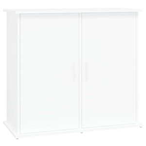 vidaXL Stojan na akv&aacute;rium b&iacute;l&yacute; 81 x 36 x 73 cm kompozitn&iacute; dřevo