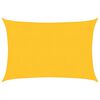 vidaXL Plachta proti slunci 160 g/m&sup2; obd&eacute;ln&iacute;k žlut&aacute; 2 x 2,5 m HDPE