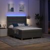 vidaXL Postel s boxspringem s matrac&iacute; s LED &Scaron;ed&aacute; 140 x 190 cm textil