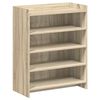 vidaXL Skř&iacute;ň na obuv Dub sonoma 73,5 x 36 x 92 cm Kompozitn&iacute; dřevo