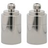 vidaXL Sv&iacute;tidla 2 ks Satin Nickel E27