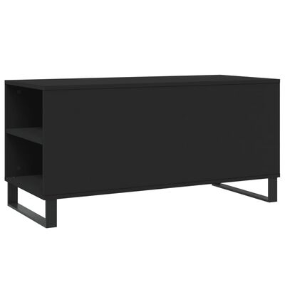 vidaXL Konferenční stolek černý 102 x 44,5 x 50 cm kompozitní dřevo