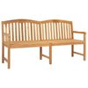 vidaXL Ručně vyřez&aacute;van&aacute; růžov&aacute; lavice 150 x 60 x 90 cm Př&iacute;rodn&iacute;